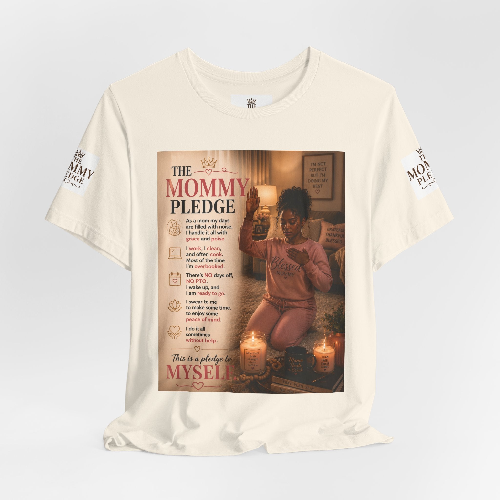 The Mommy Pledge Tee — "This Mom Pledged" Inspirational Mom Shirt