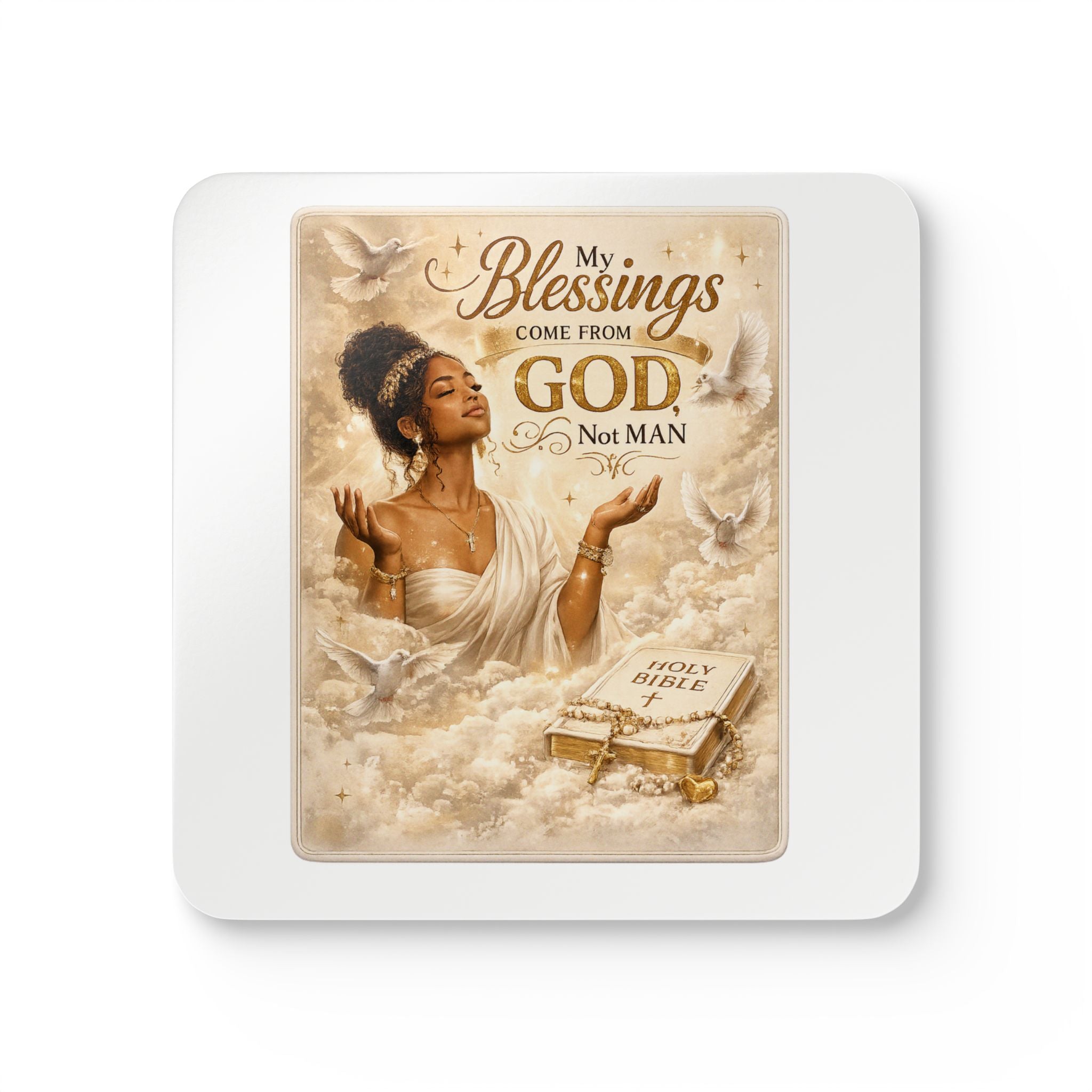 Corkwood Coaster Set